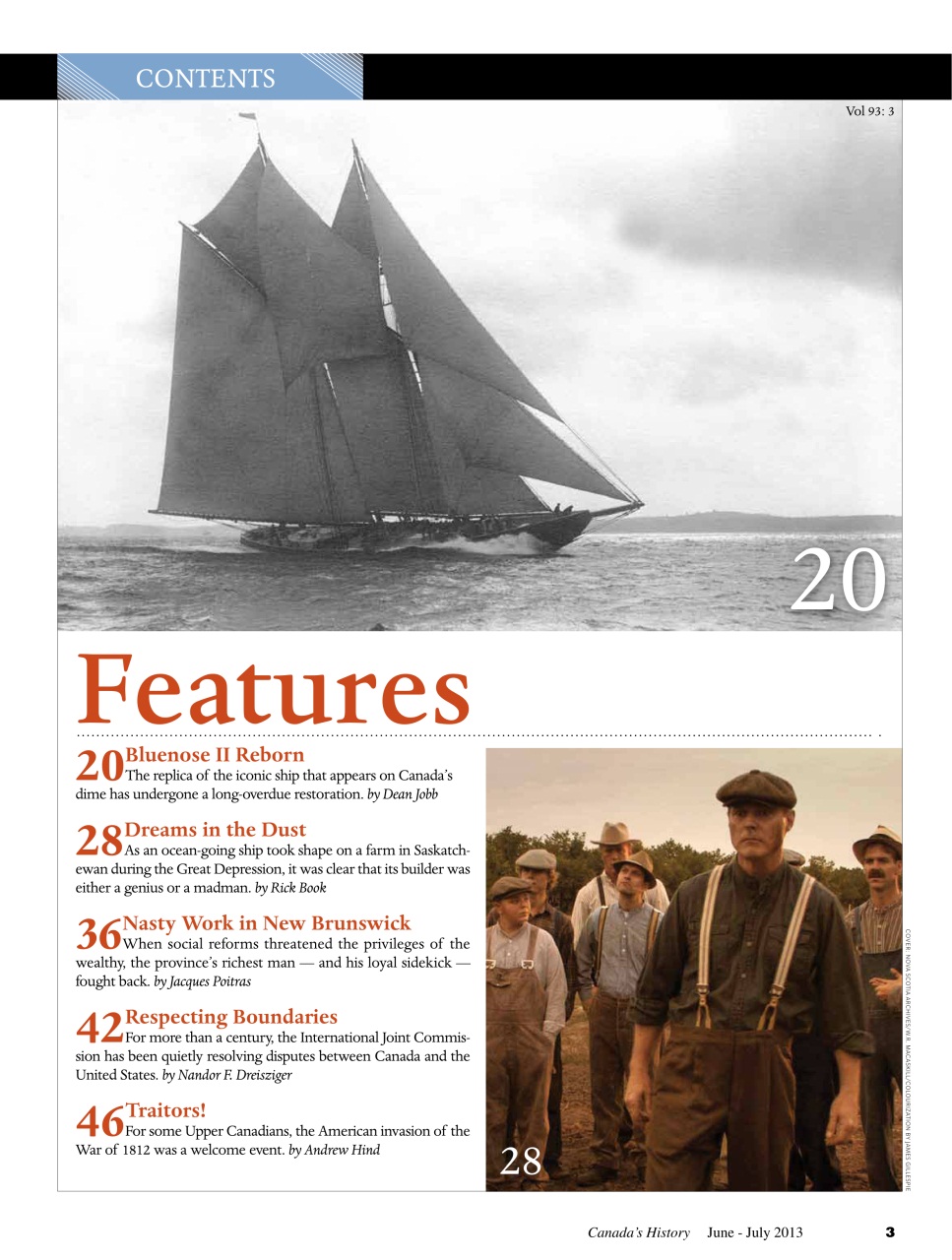 Canada's History Preview Pages