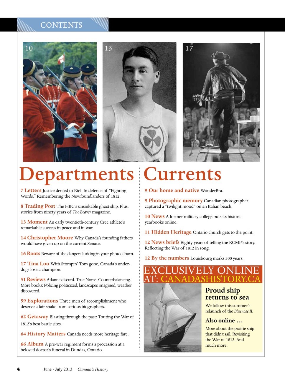 Canada's History Preview Pages