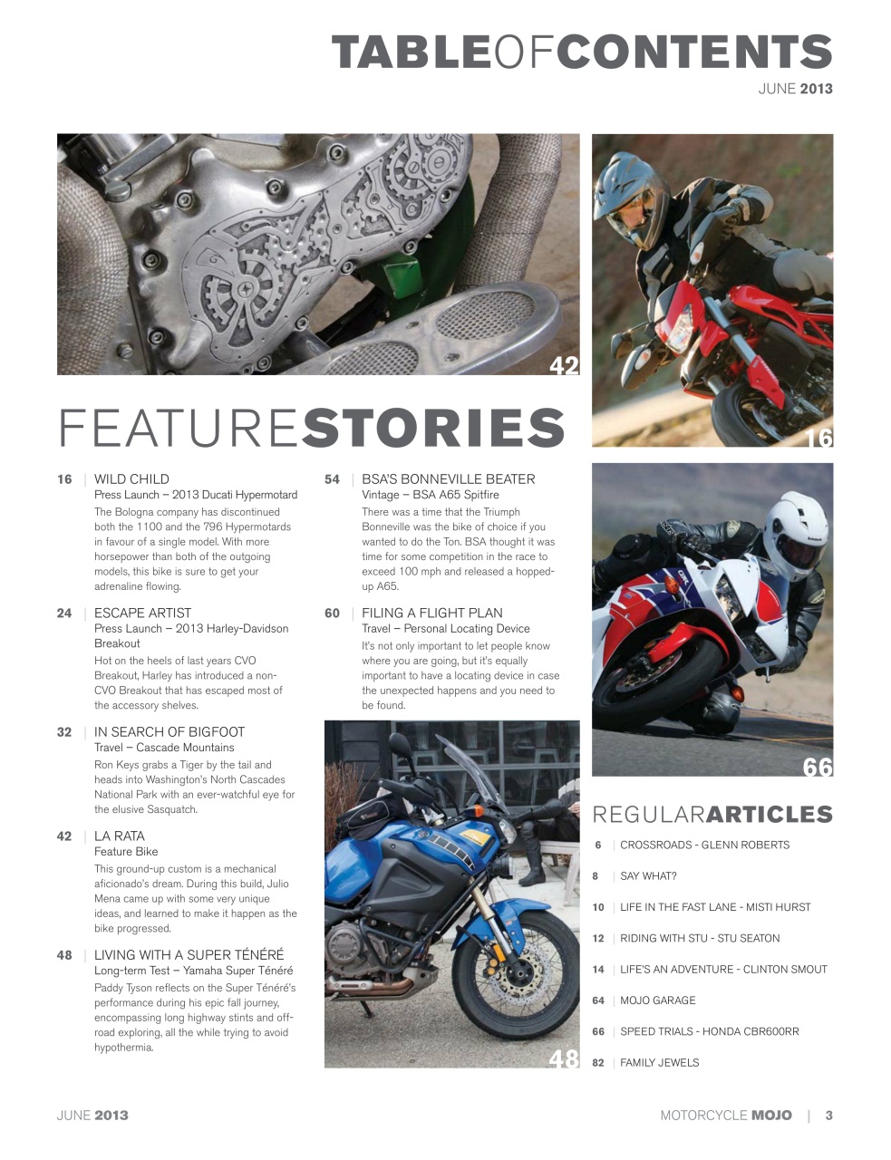 Motorcycle Mojo Preview Pages