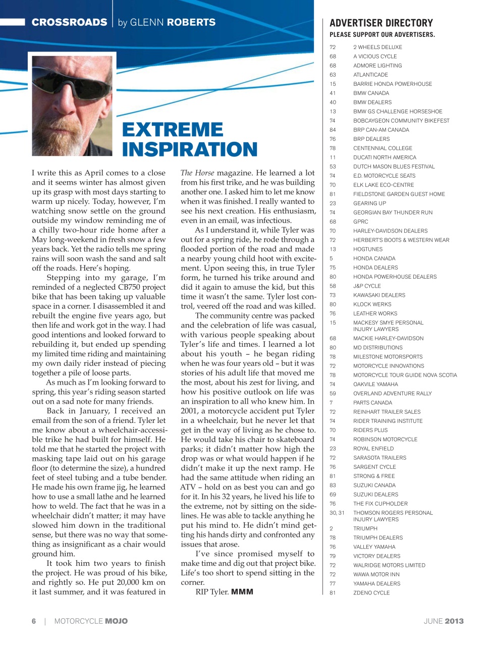 Motorcycle Mojo Preview Pages