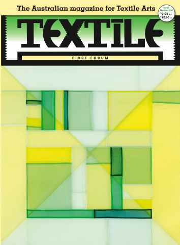 Textile Fibre Forum issue Textile Fibre Forum issue 110