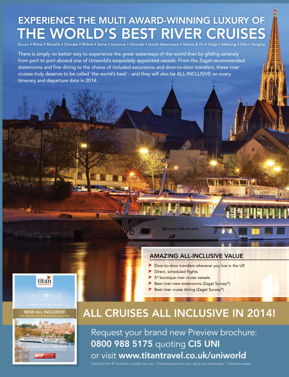 Cruise & Travel Preview Pages