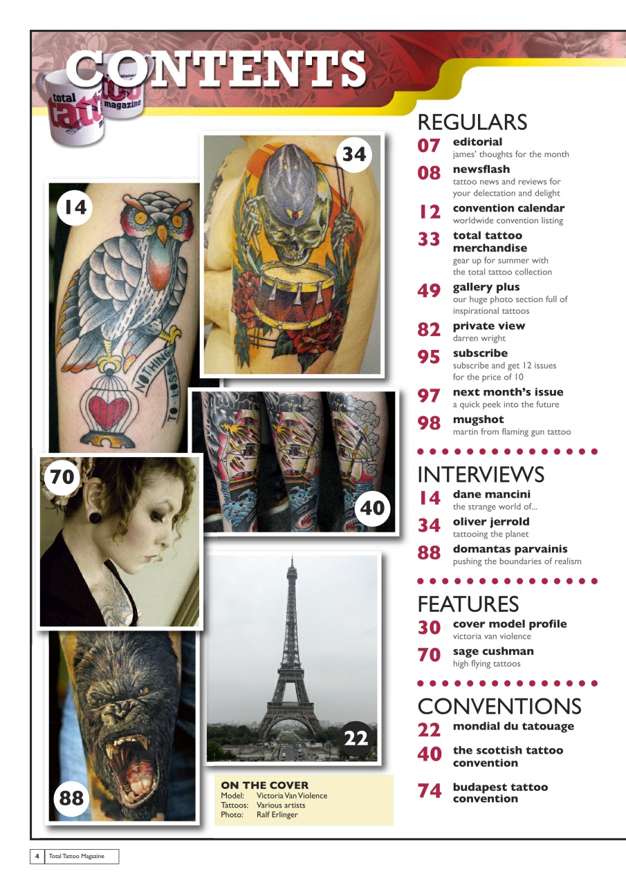 Total Tattoo Preview Pages