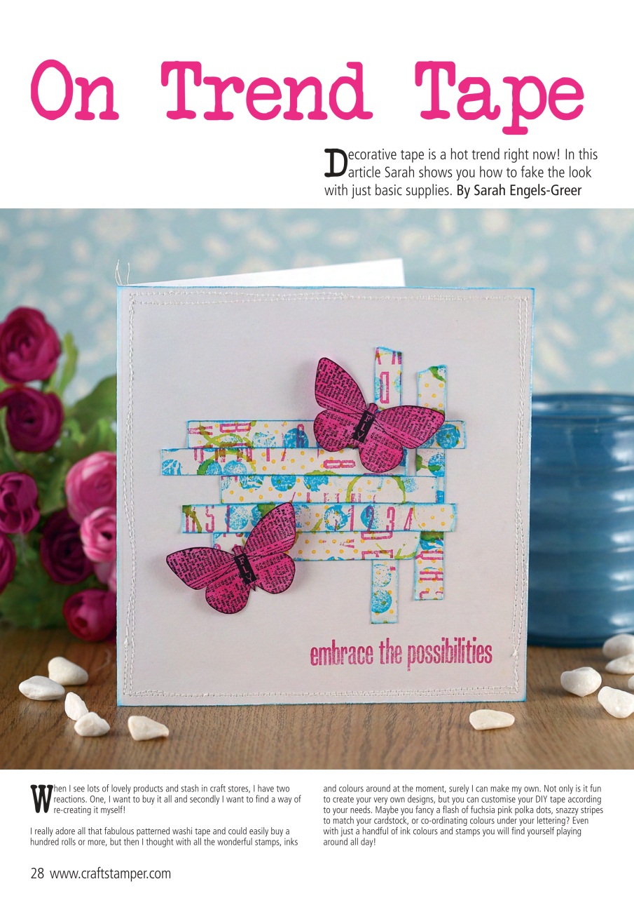 Craft Stamper Preview Pages