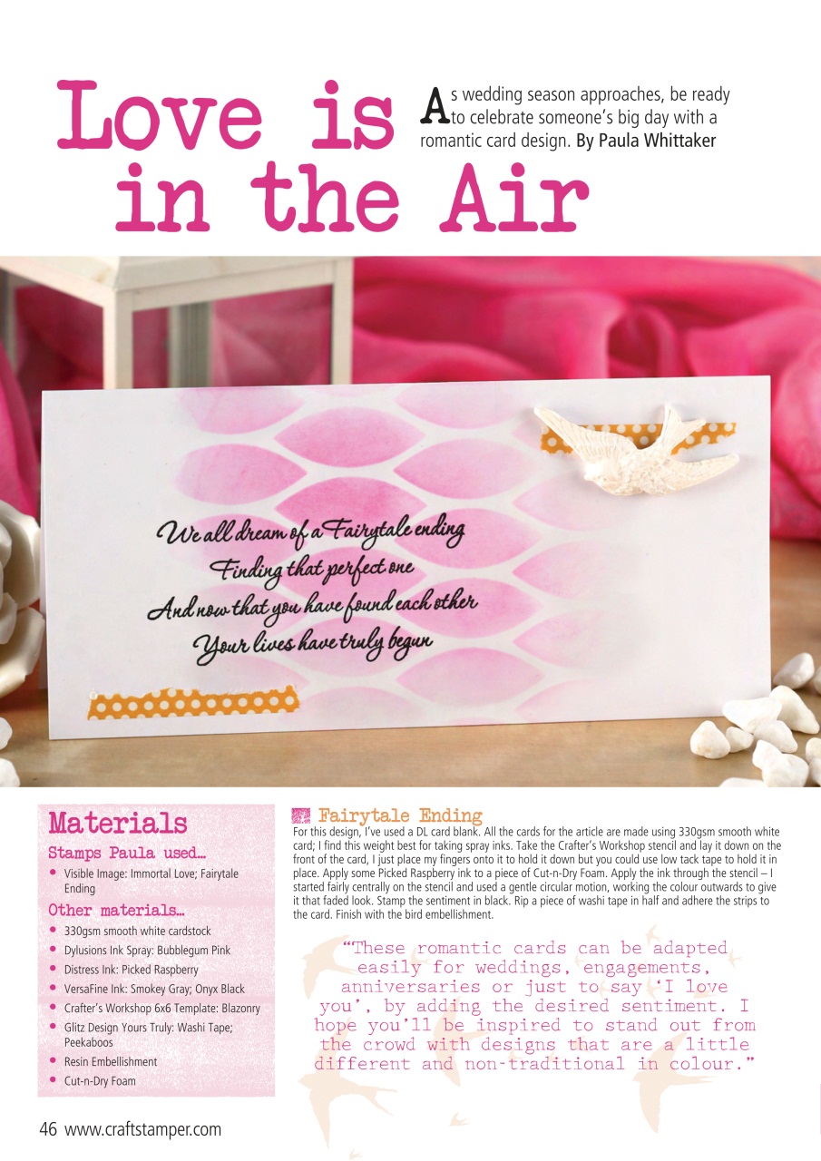 Craft Stamper Preview Pages