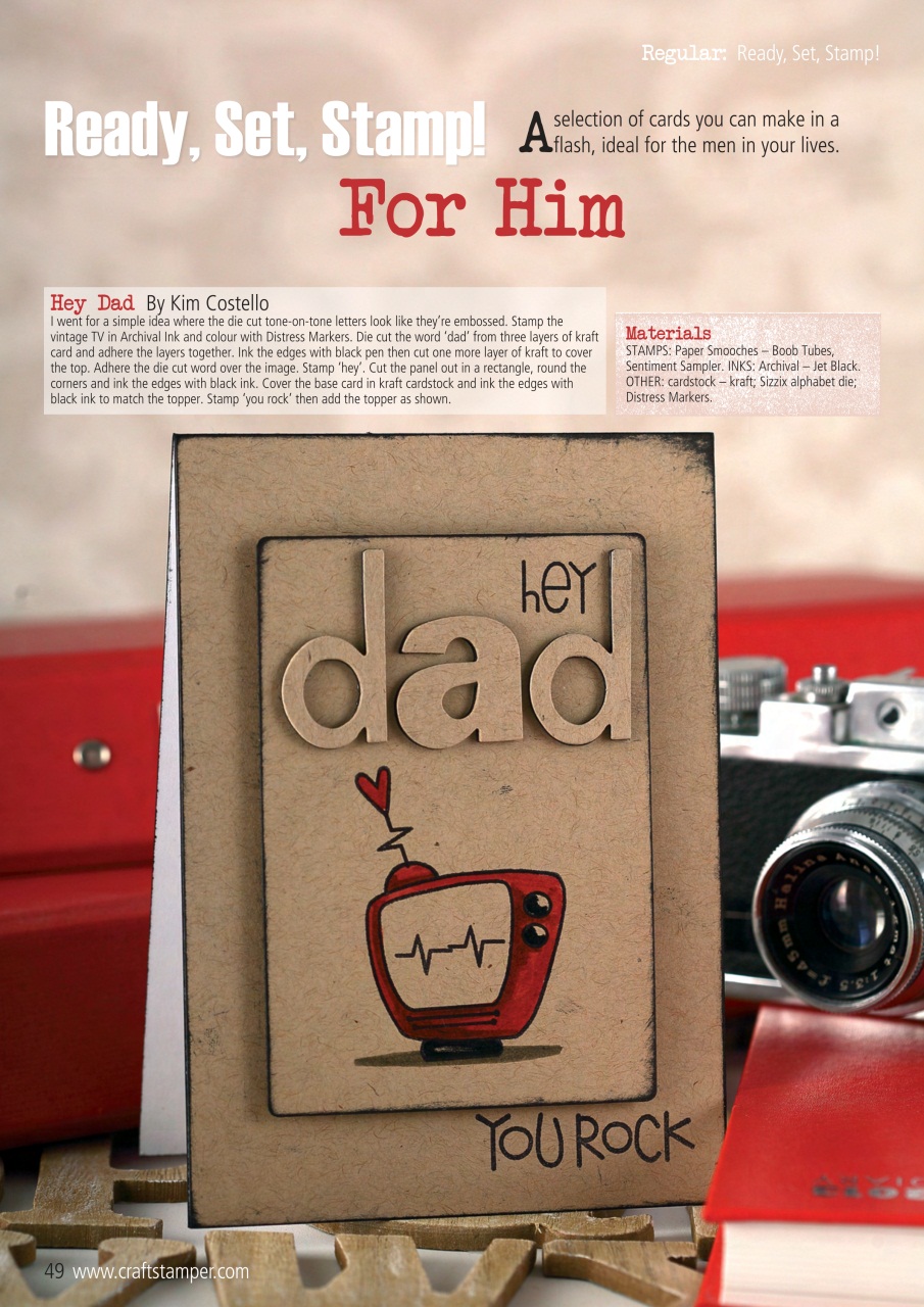 Craft Stamper Preview Pages