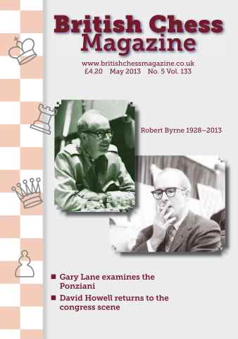 British Chess Magazine issue May 2013