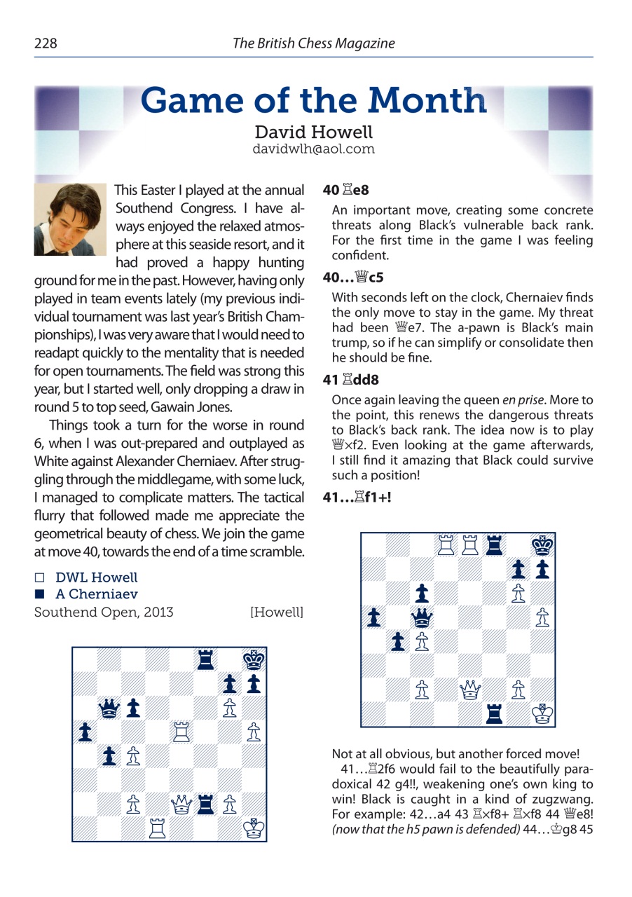 British Chess Magazine Preview Pages