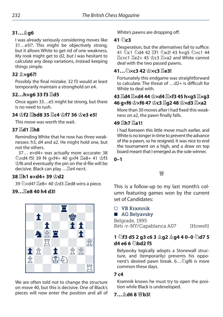 British Chess Magazine Preview Pages