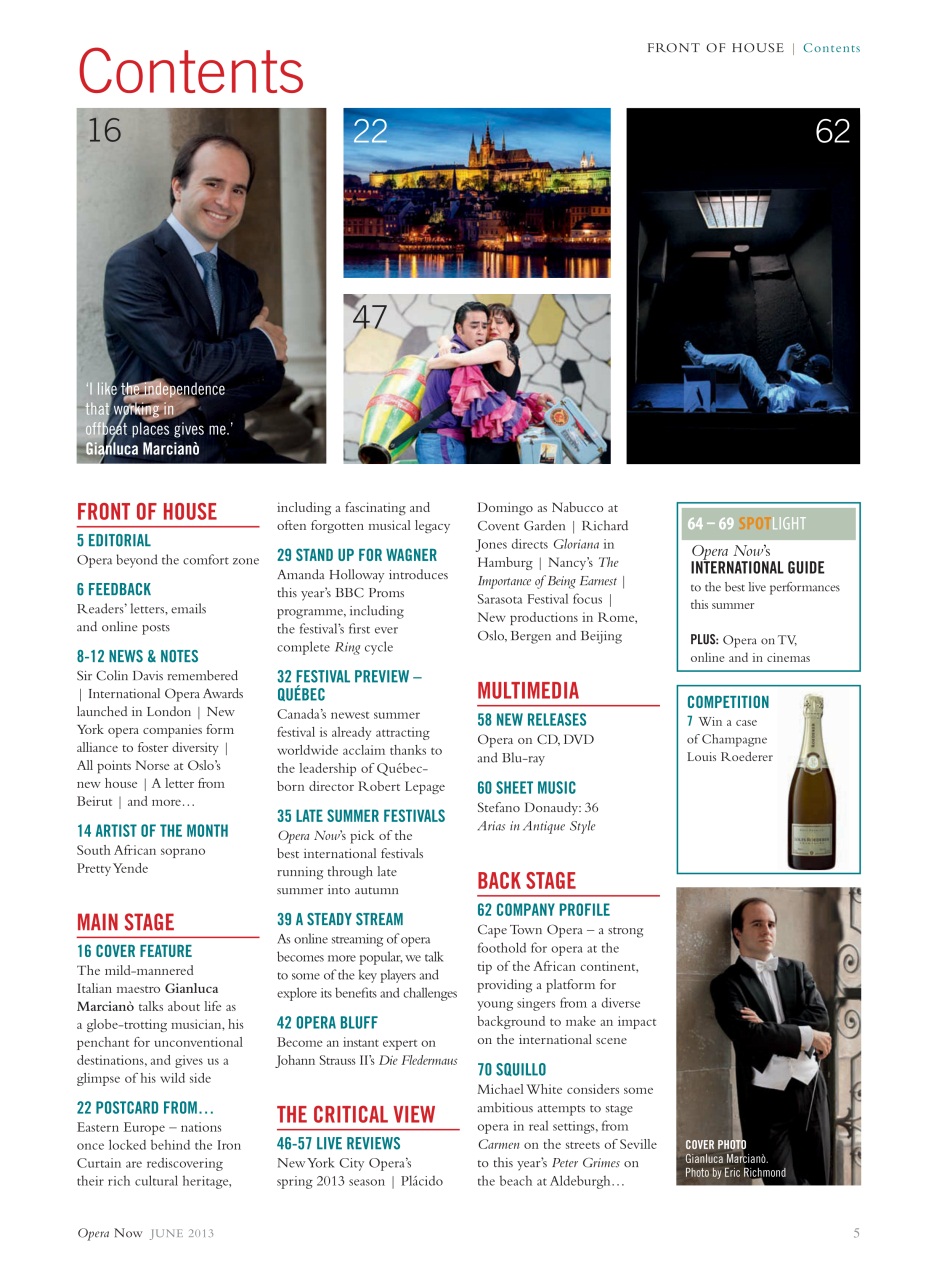 Opera Now Preview Pages