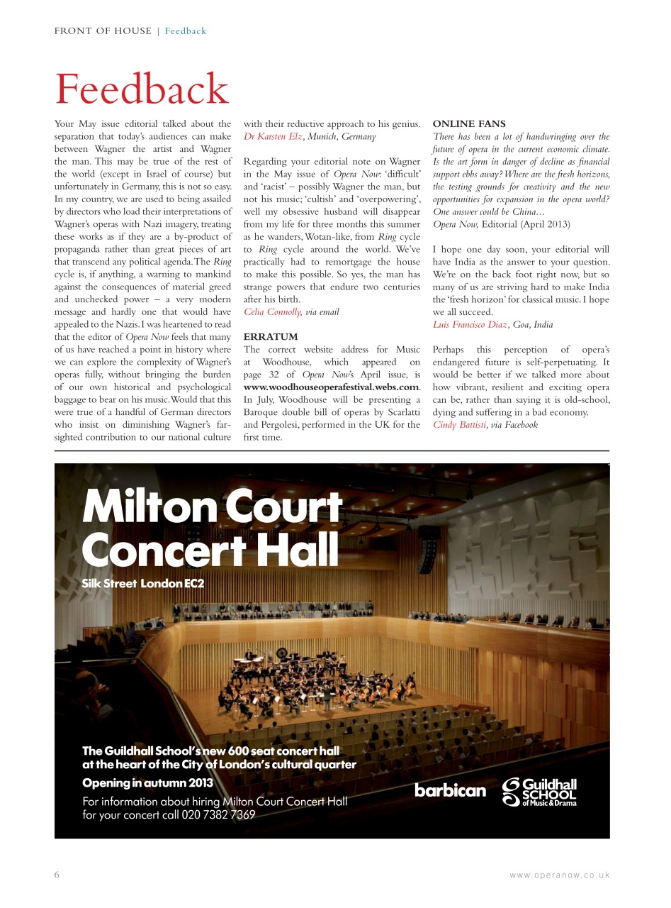 Opera Now Preview Pages