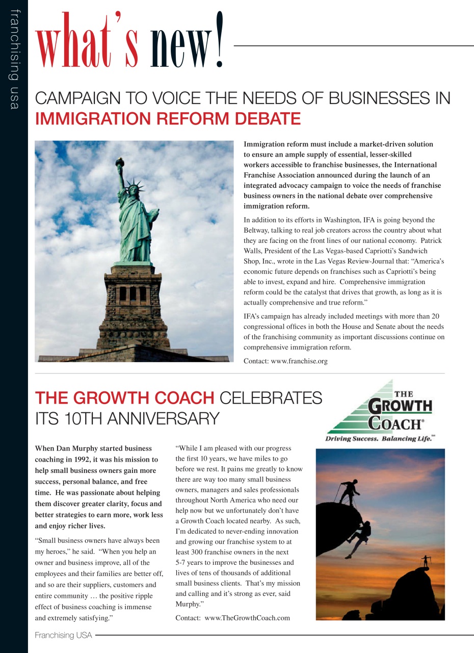 Franchising USA Preview Pages