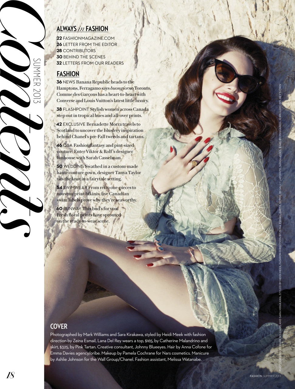 Fashion Magazine Preview Pages