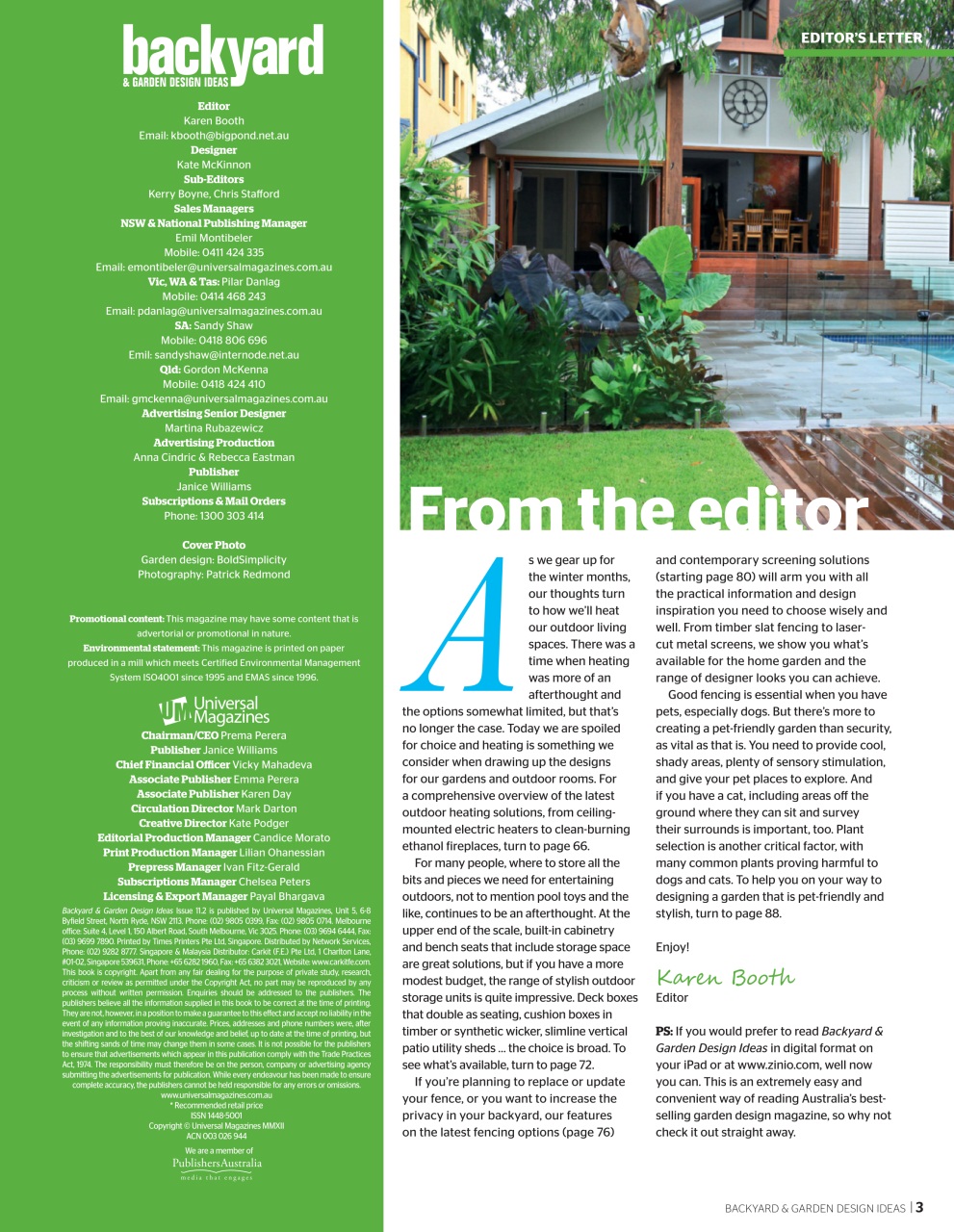 Backyard & Outdoor Living Preview Pages