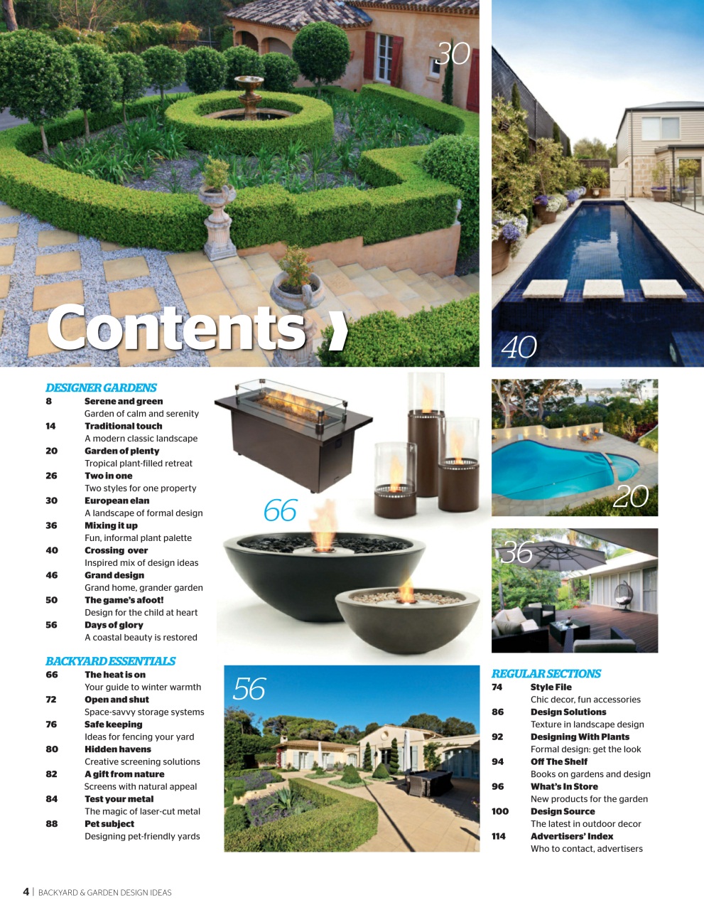 Backyard & Outdoor Living Preview Pages