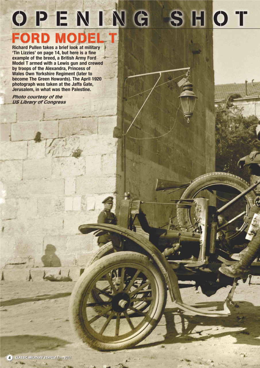 Classic Military Vehicle Preview Pages