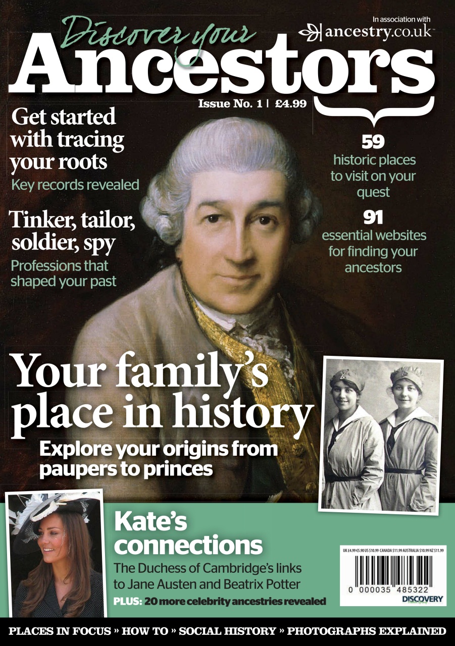 Discover Your Ancestors Preview Pages