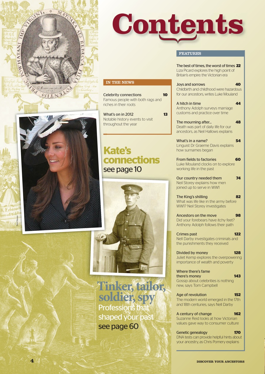 Discover Your Ancestors Preview Pages