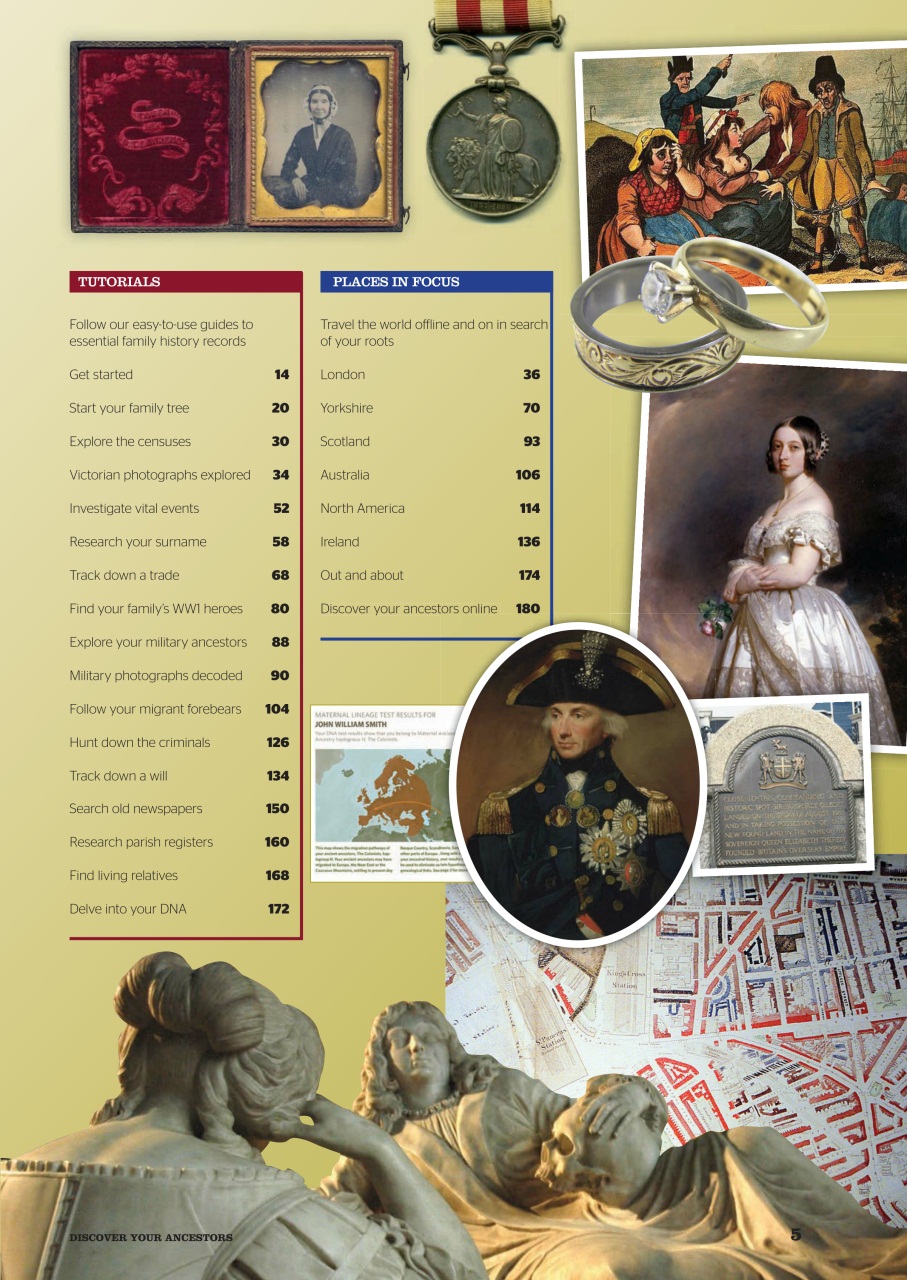 Discover Your Ancestors Preview Pages