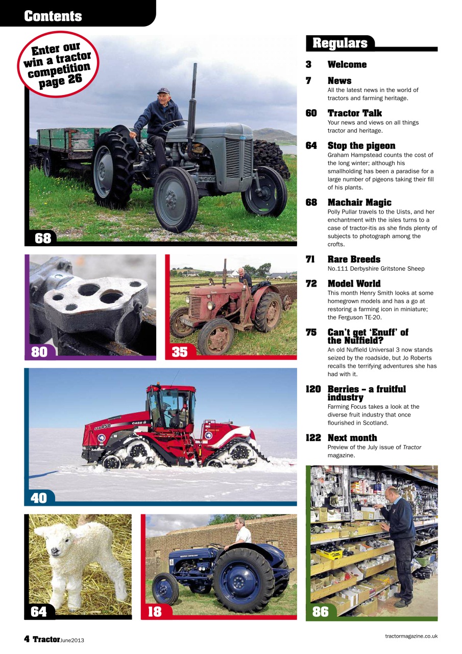 Tractor & Farming Heritage Magazine Preview Pages