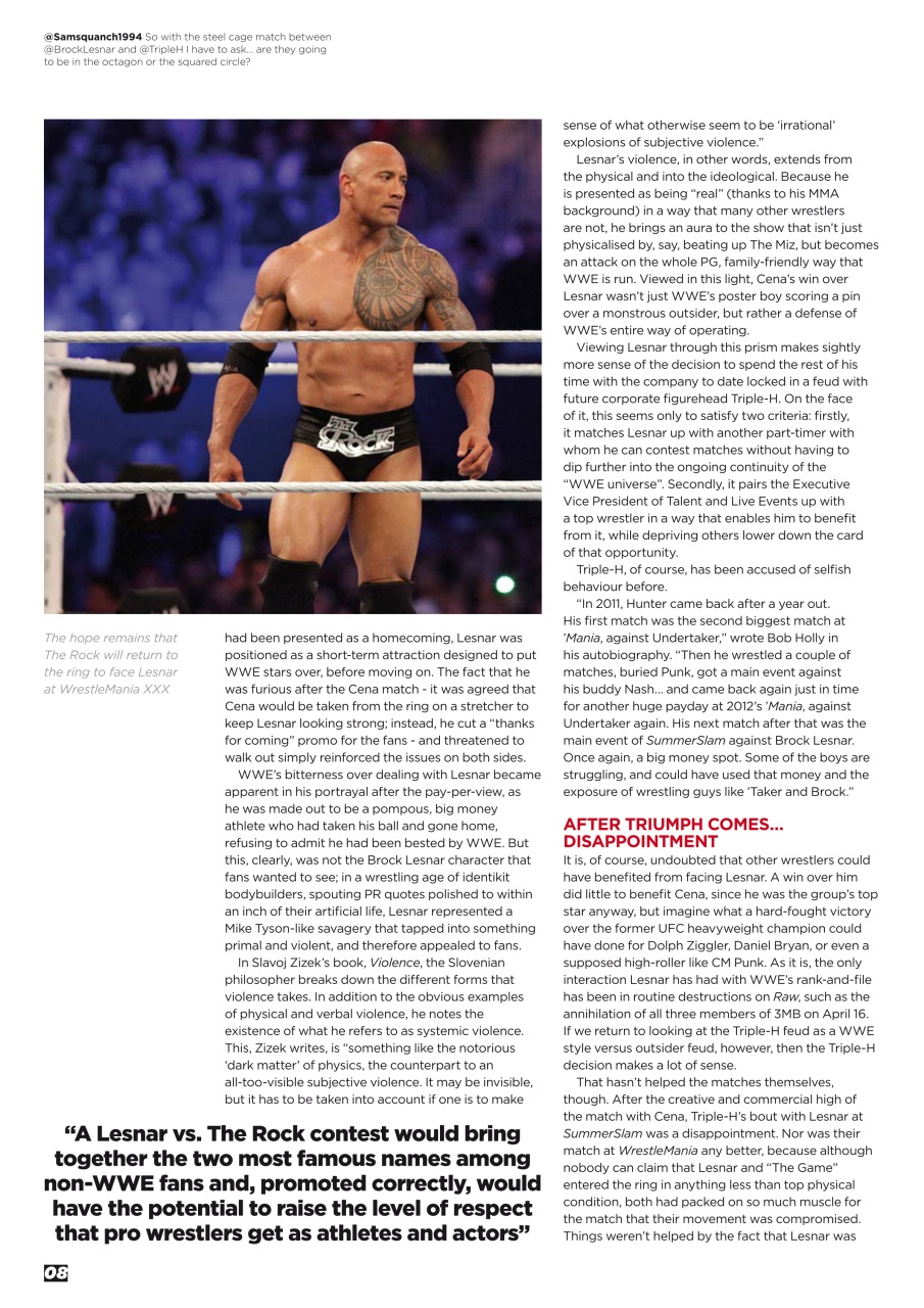 Wrestletalk Magazine Preview Pages