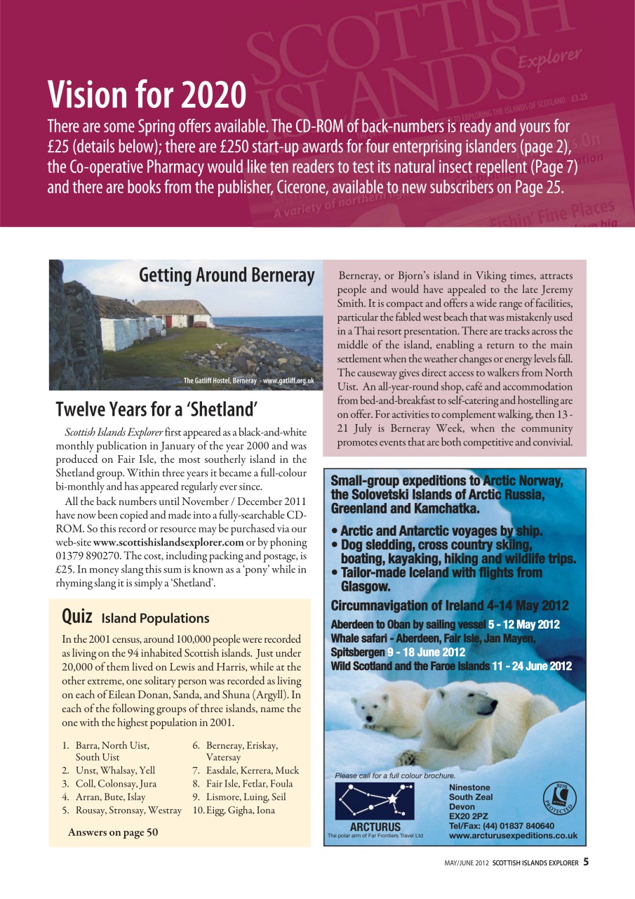 Scottish Islands Explorer Preview Pages