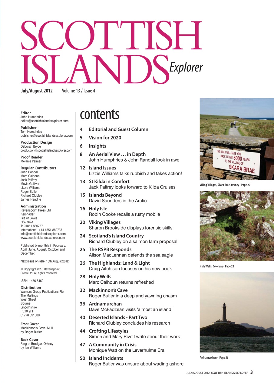Scottish Islands Explorer Preview Pages