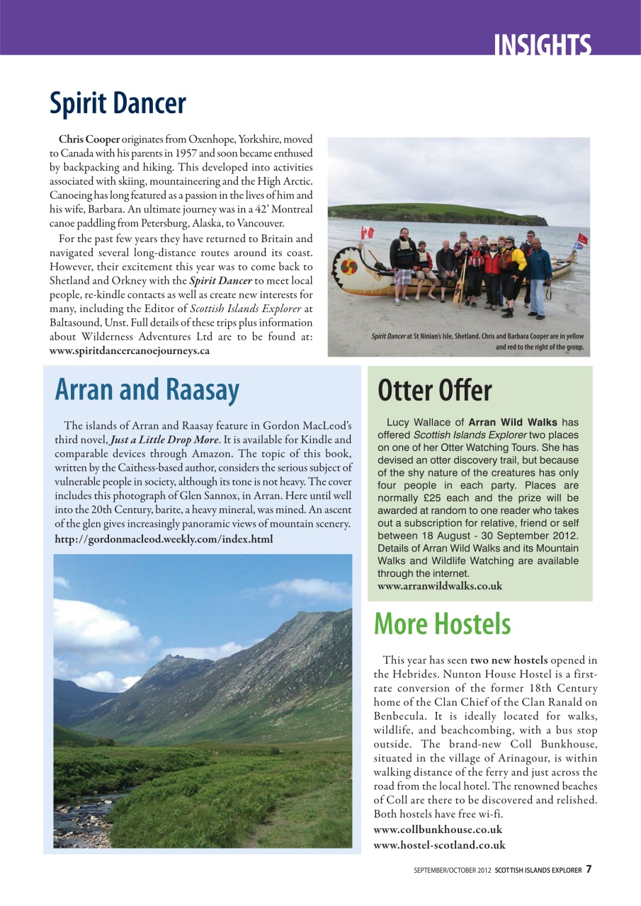 Scottish Islands Explorer Preview Pages
