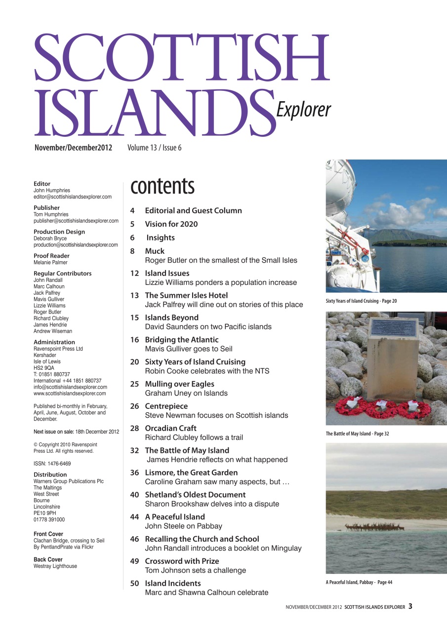 Scottish Islands Explorer Preview Pages