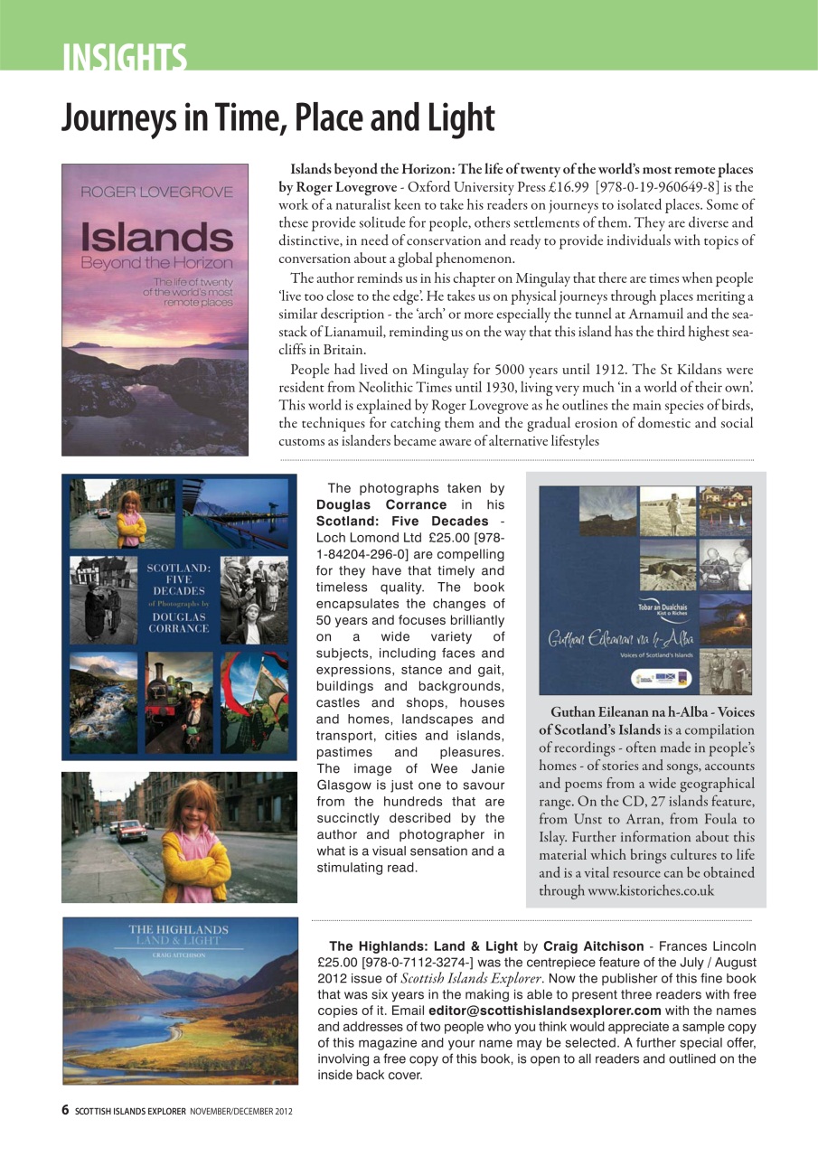 Scottish Islands Explorer Preview Pages