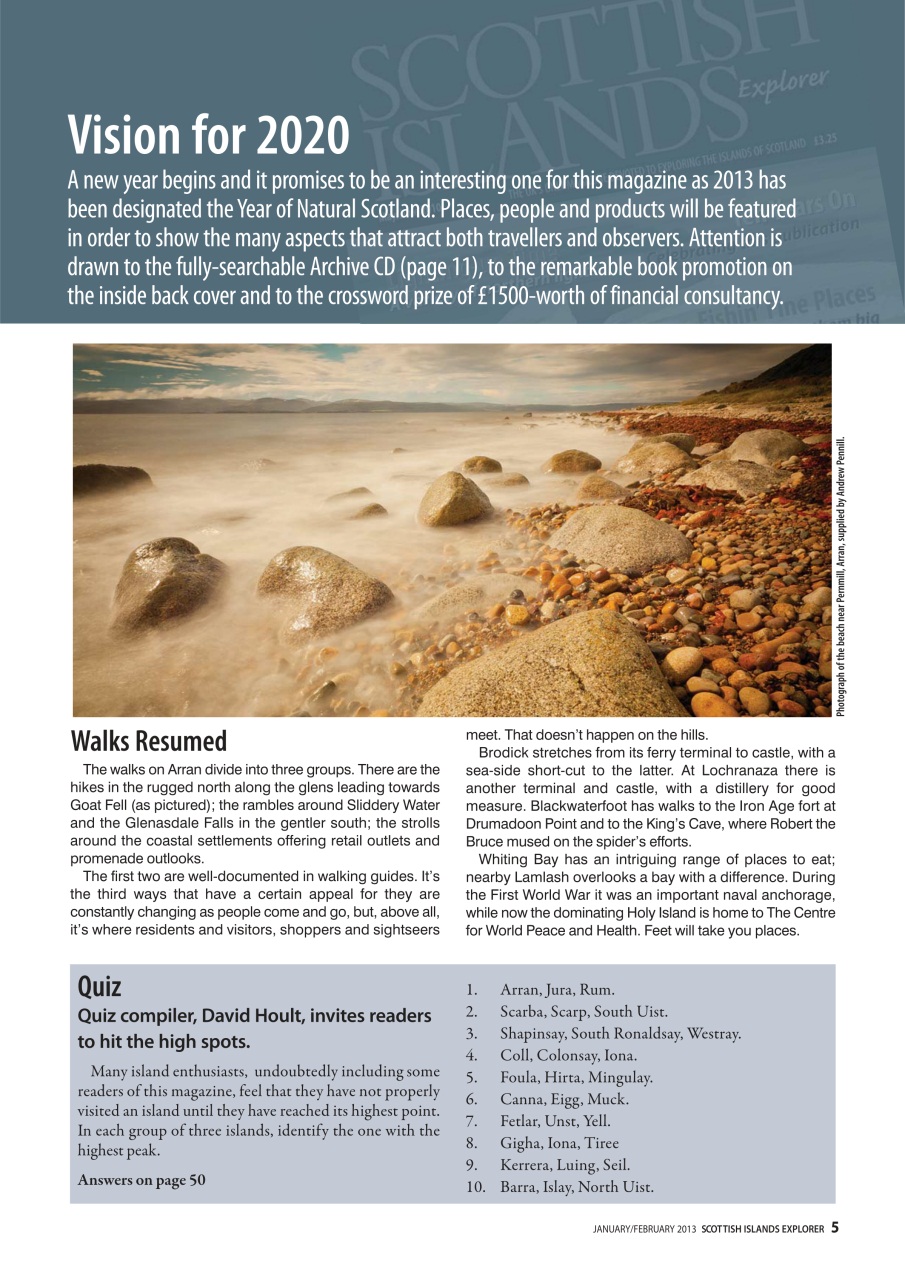 Scottish Islands Explorer Preview Pages