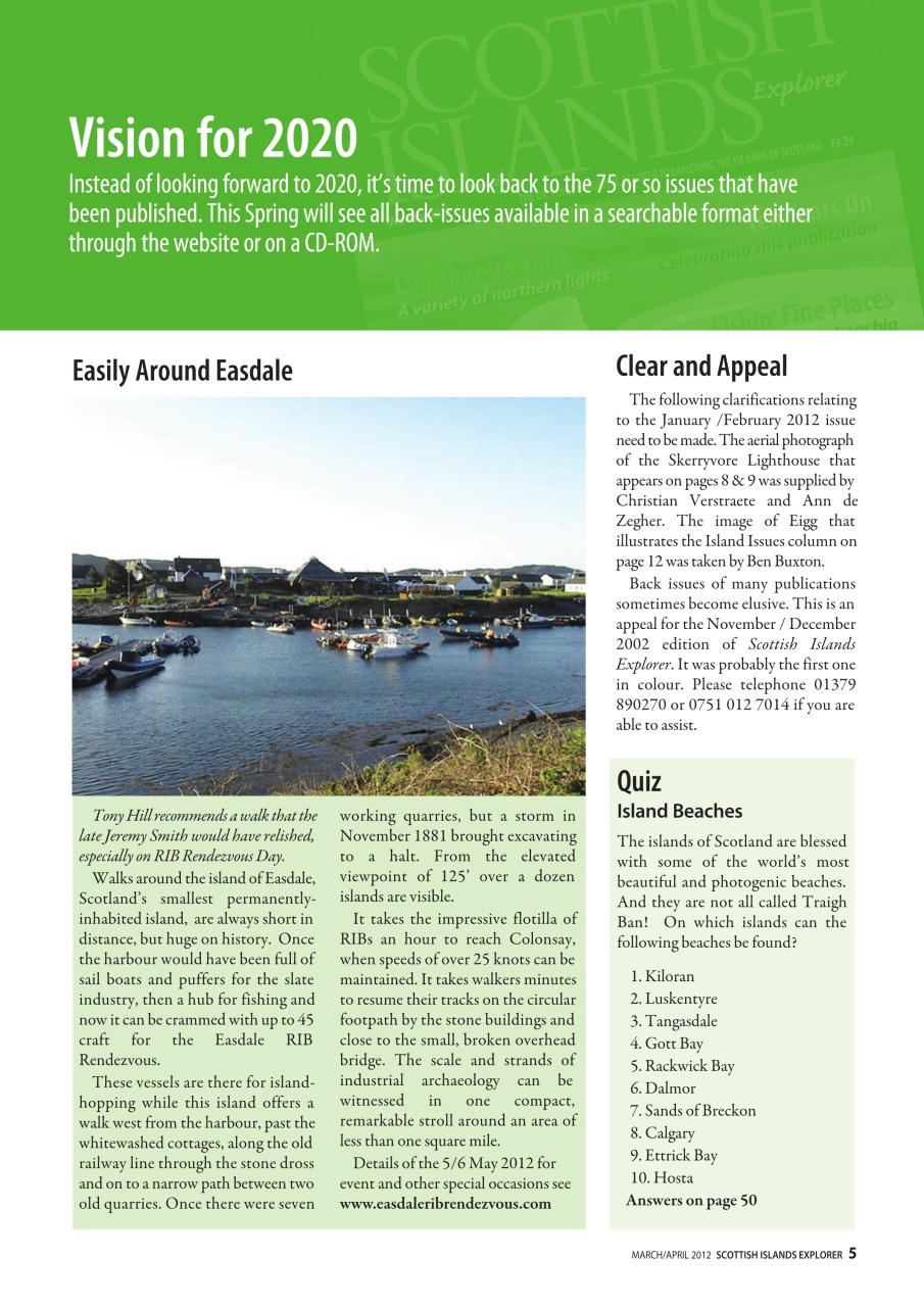 Scottish Islands Explorer Preview Pages
