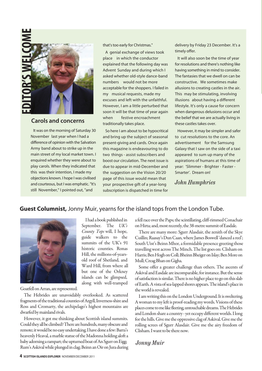 Scottish Islands Explorer Preview Pages