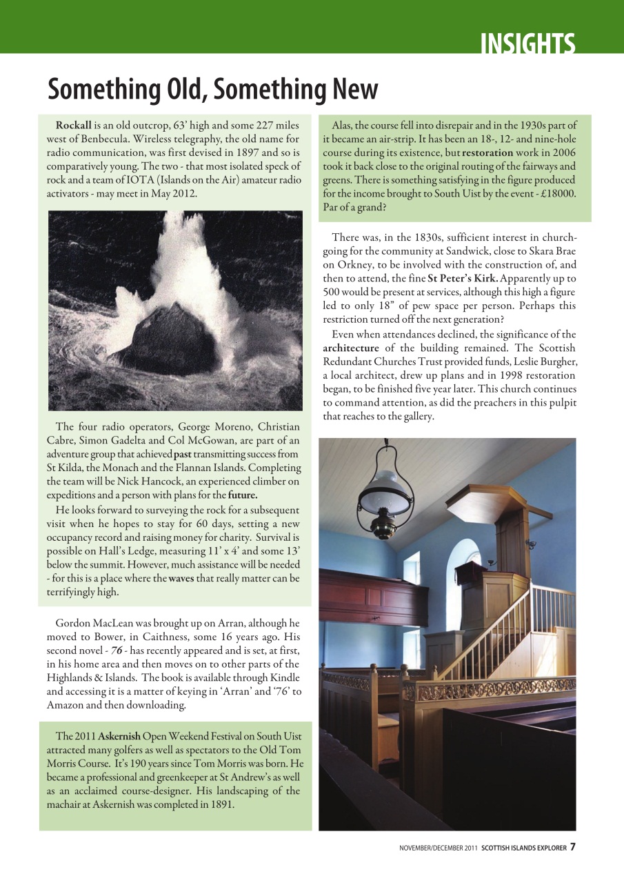 Scottish Islands Explorer Preview Pages