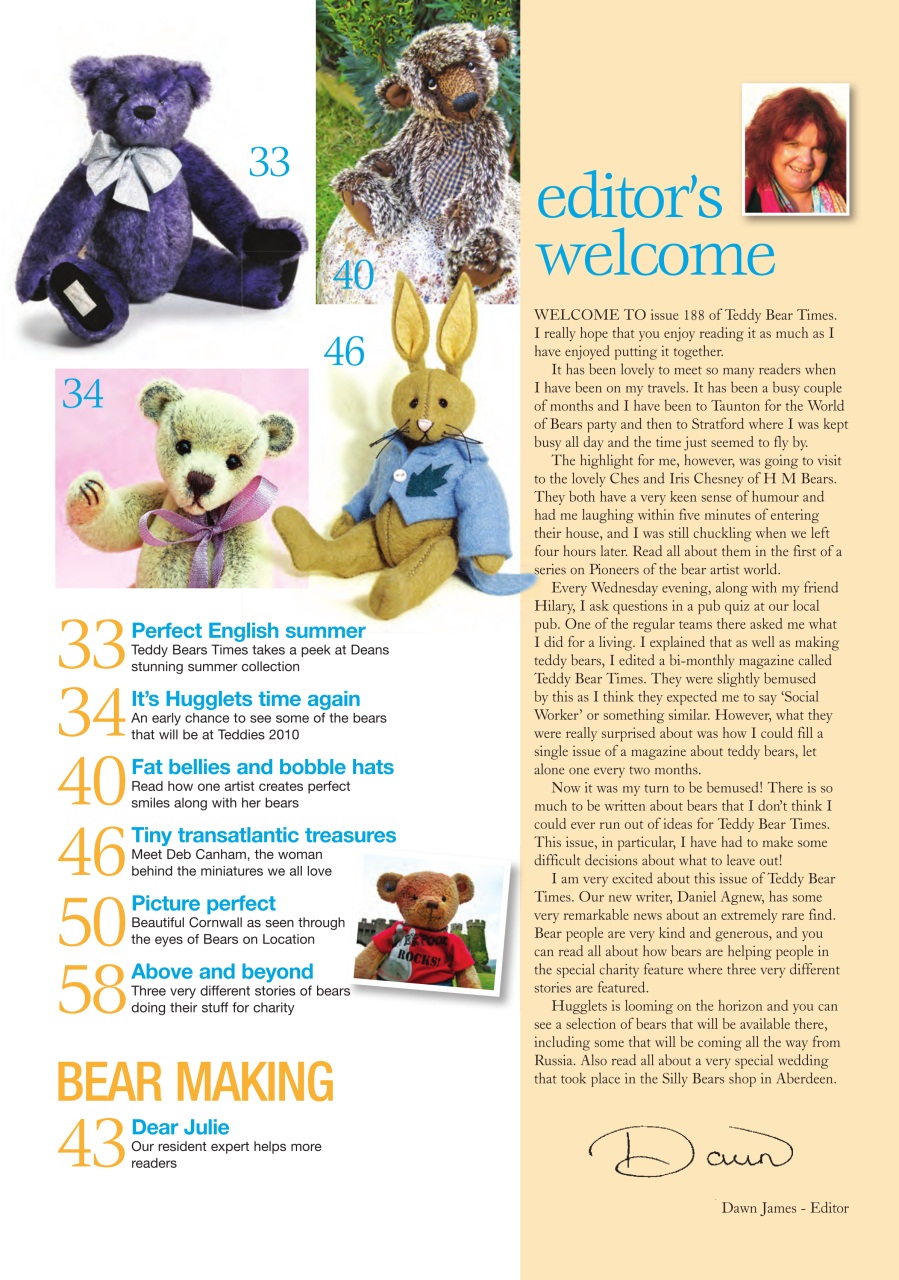 Teddy Bear Times Preview Pages