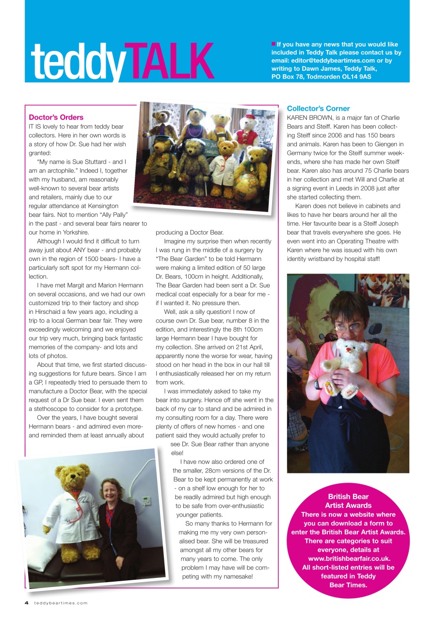 Teddy Bear Times Preview Pages