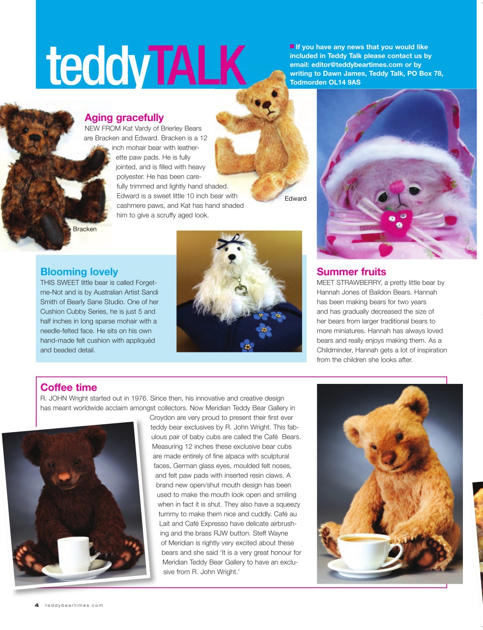 Teddy Bear Times Preview Pages