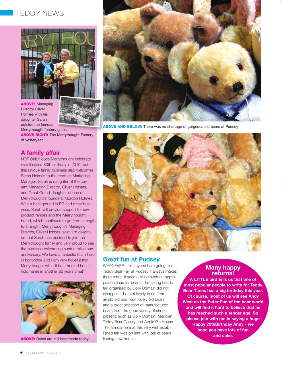Teddy Bear Times Preview Pages