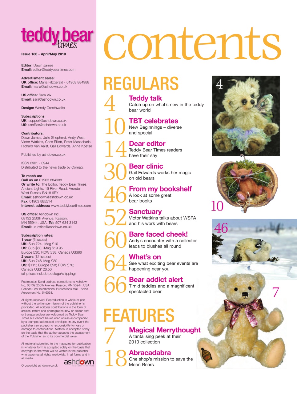 Teddy Bear Times Preview Pages