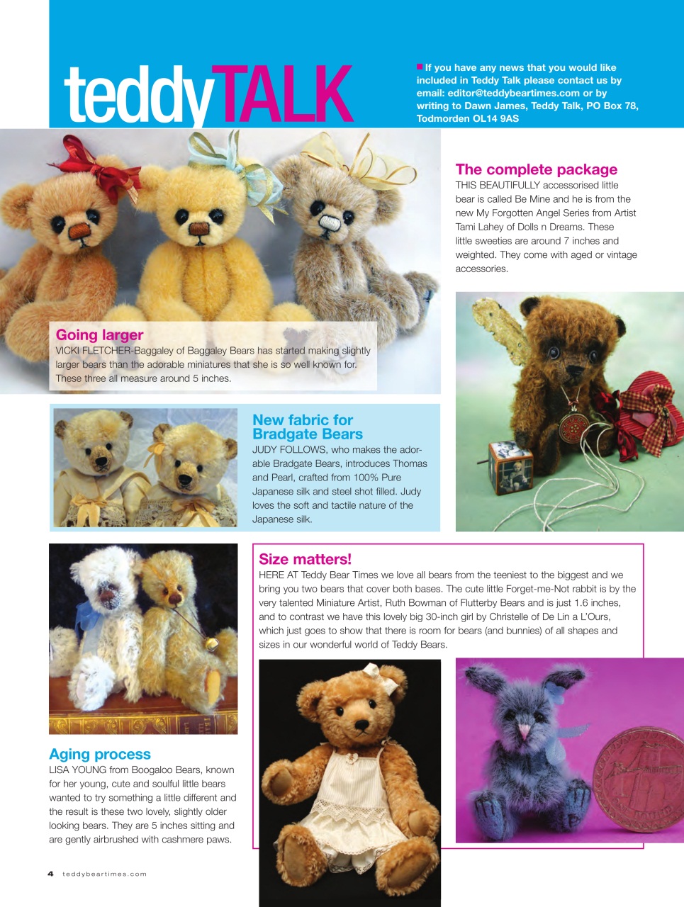 Teddy Bear Times Preview Pages