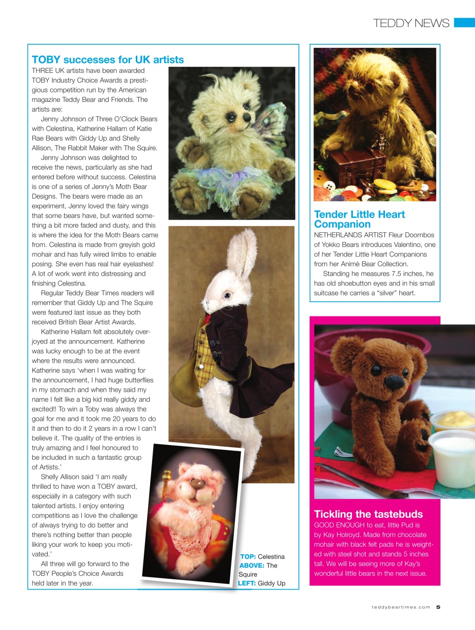 Teddy Bear Times Preview Pages