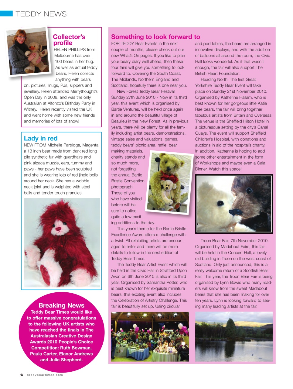 Teddy Bear Times Preview Pages