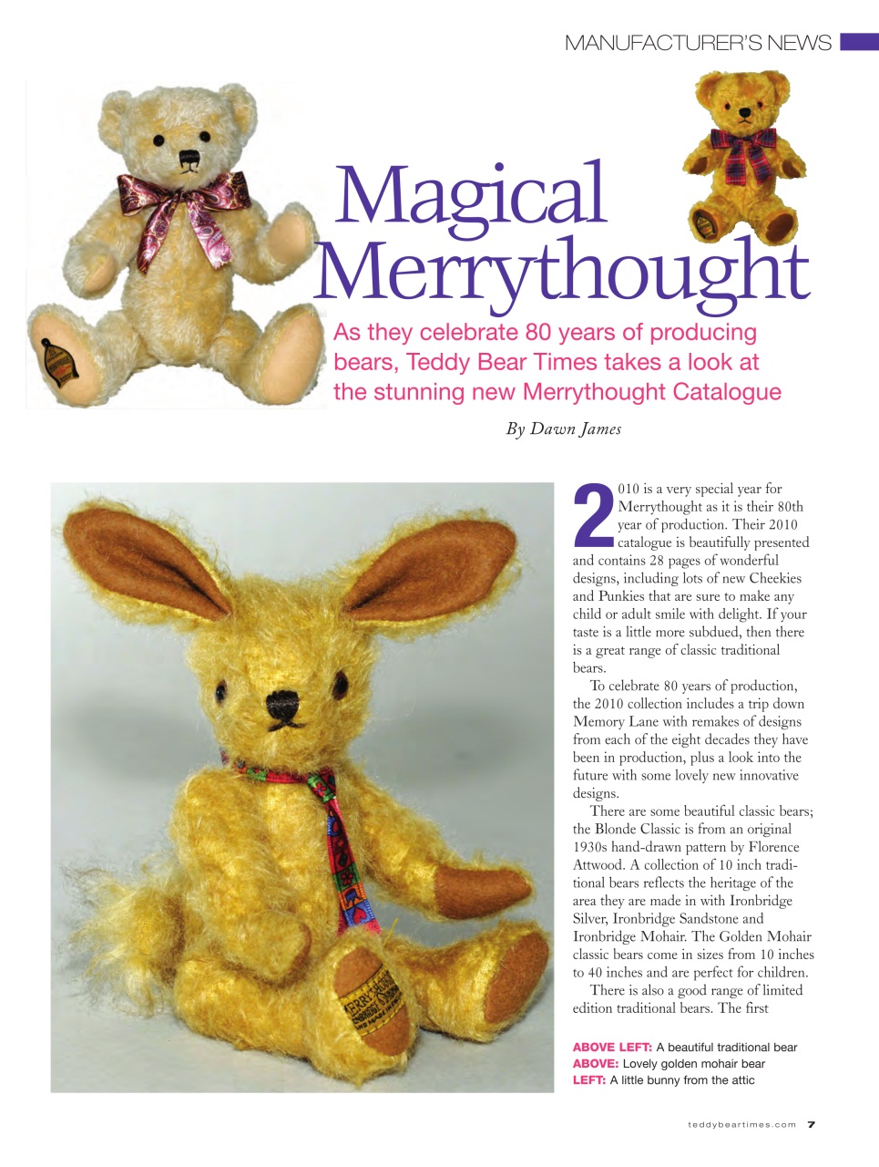 Teddy Bear Times Preview Pages