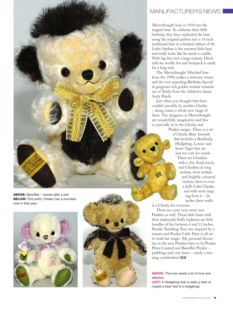 Teddy Bear Times Preview Pages