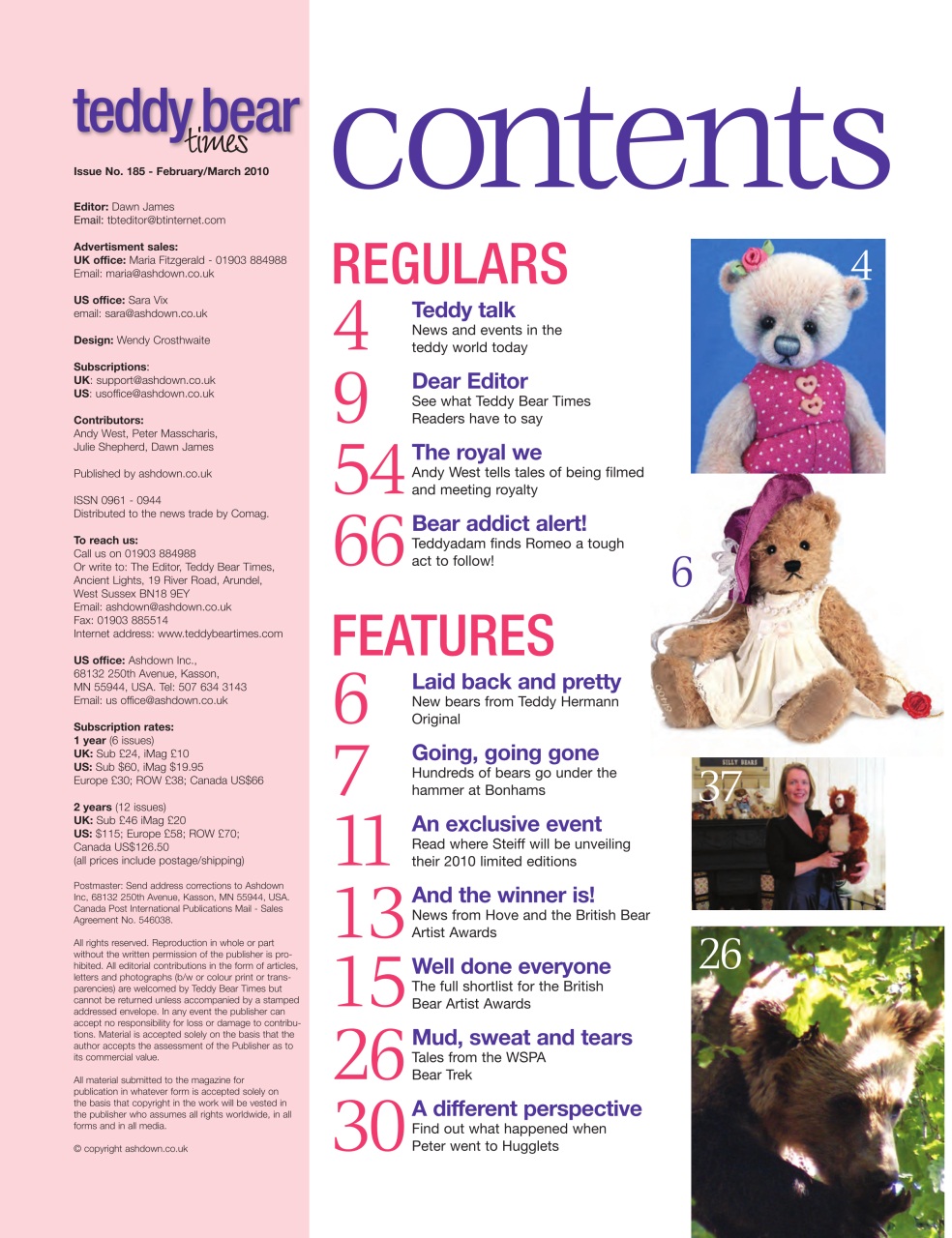 Teddy Bear Times Preview Pages