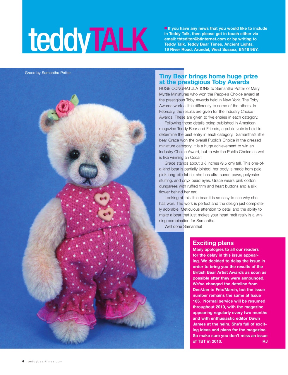 Teddy Bear Times Preview Pages