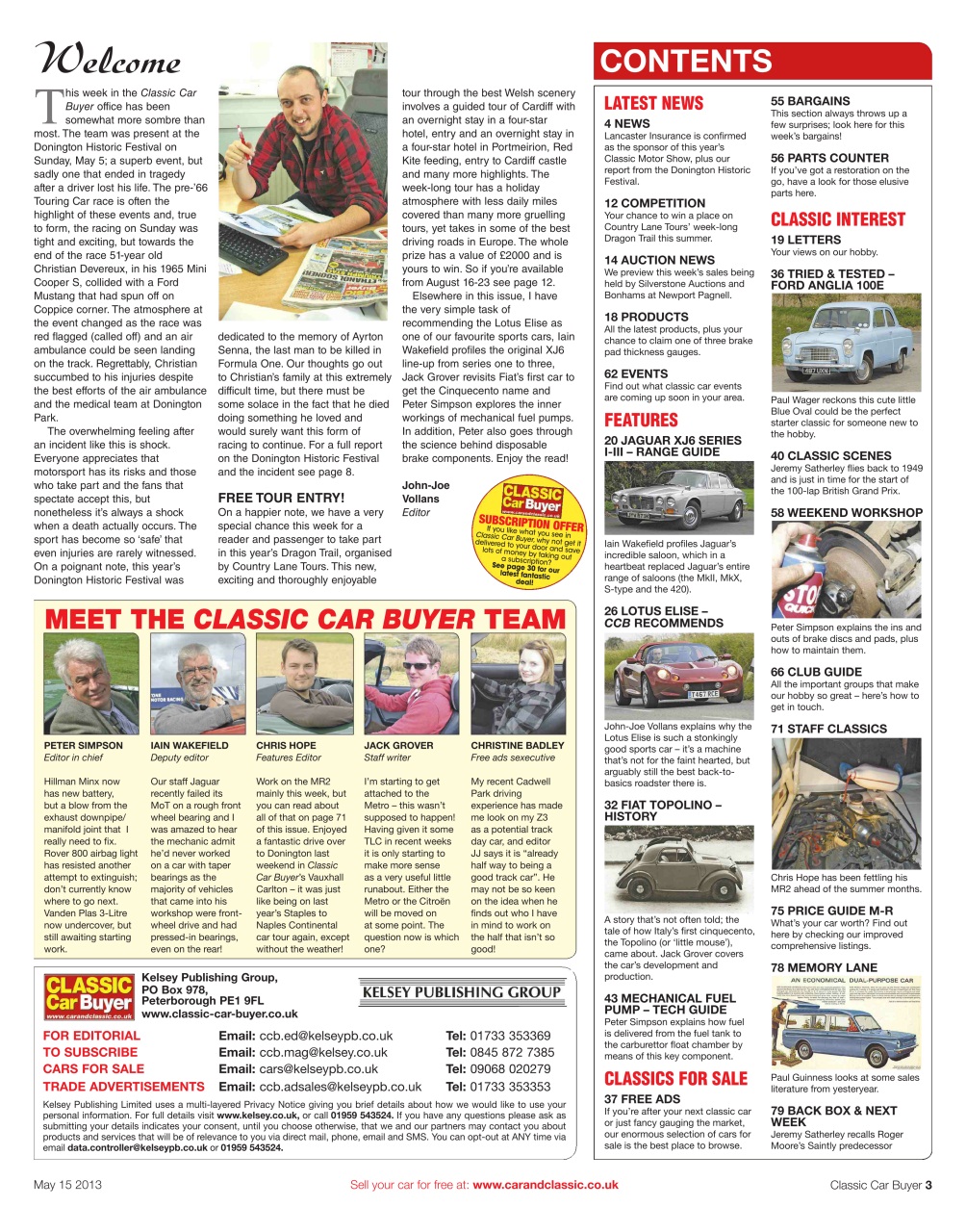 Classic Car Buyer Preview Pages
