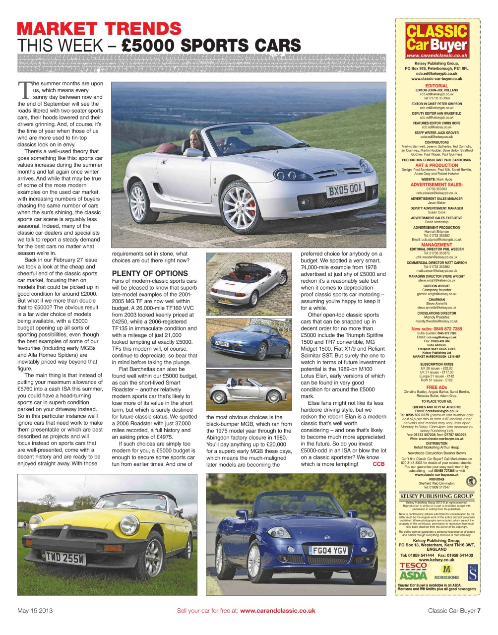 Classic Car Buyer Preview Pages