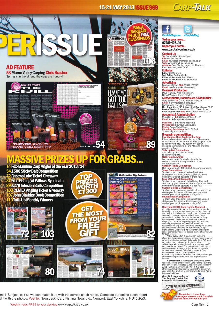 Carp-Talk Preview Pages