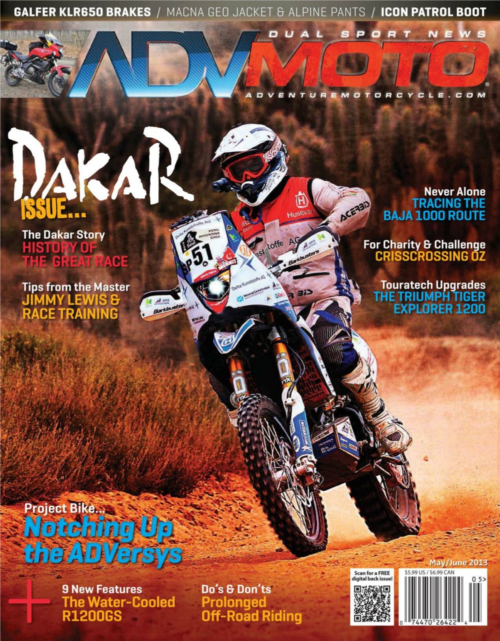 Adventure Motorcycle Preview Pages